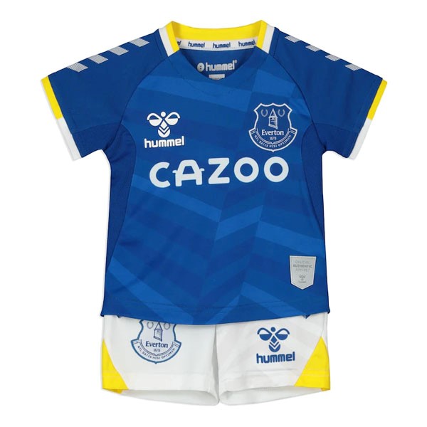 Heimtrikot Everton Kinder 2021-2022 Blau Günstige Fußballtrikots